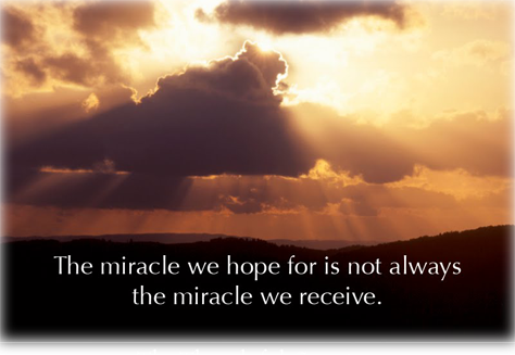 miracle saying